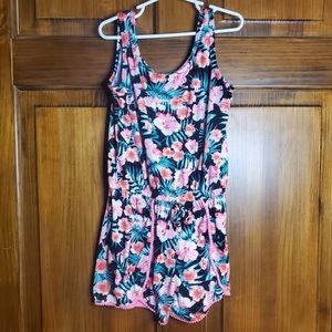 Bobbie Brooks Girls Floral Romper
